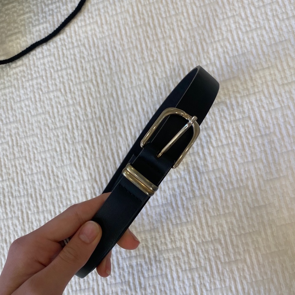 Silver Buckle Belt
